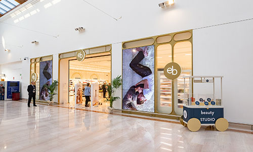 Riapre a Pioltello il beauty store eb® con un nuovo format e un evento esclusivo