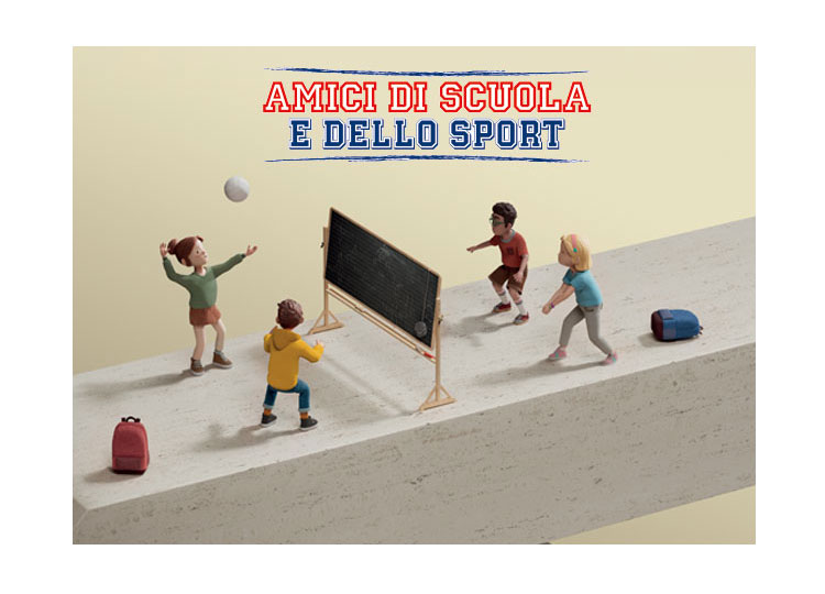 amici di scuola e dello sport