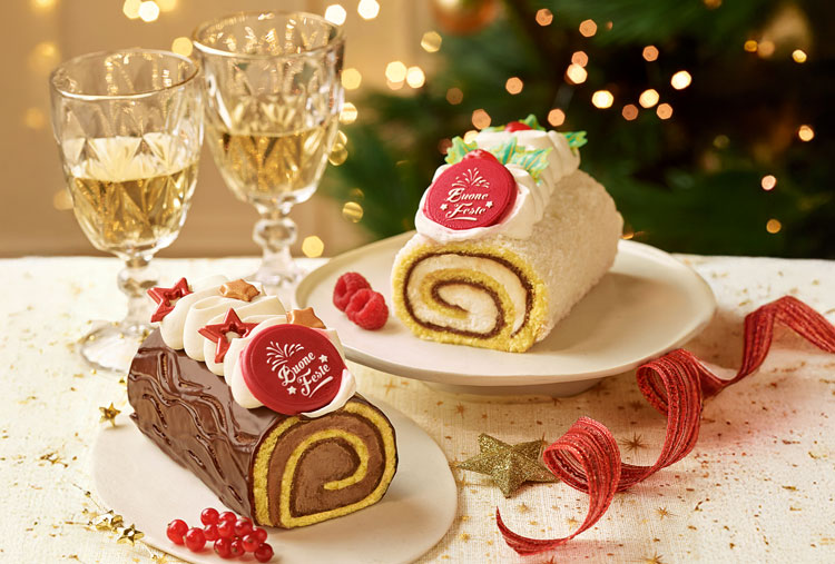 foto tronchetto cioccolato e cocco