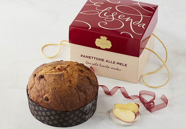 panettone alle mele
