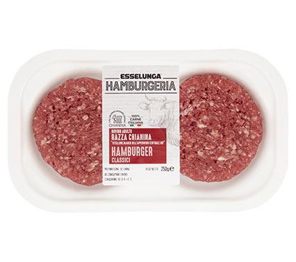 hamburger bovino - razza chianina