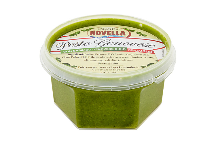 pesto genovese senza aglio - novella