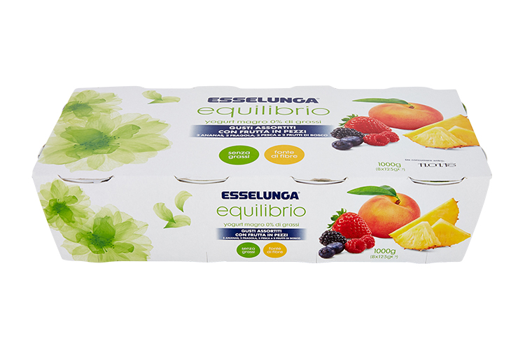 yogurt magro equilibrio 8x125 g - esselunga