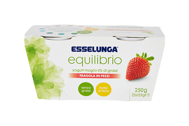 yogurt magro fragola equilibrio - esselunga