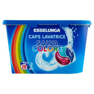 Esselunga caps lavatrice salvacolore