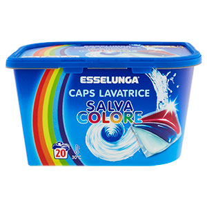 Esselunga caps lavatrice color
