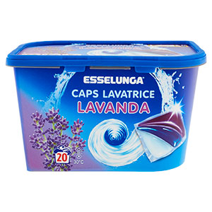 Esselunga caps lavatrice lavanda
