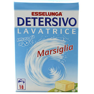 Esselunga Detersivo in polvere per bucato in lavatrice marsiglia