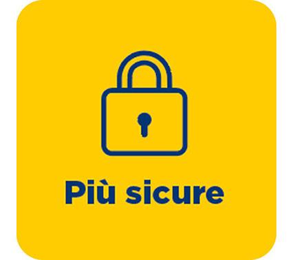più sicure 