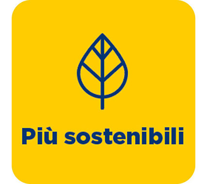 Più sostenibili