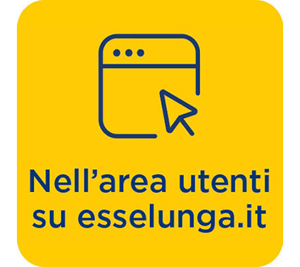 Nell'area utenti su esselunga.it