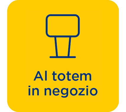  Al totem in negozio