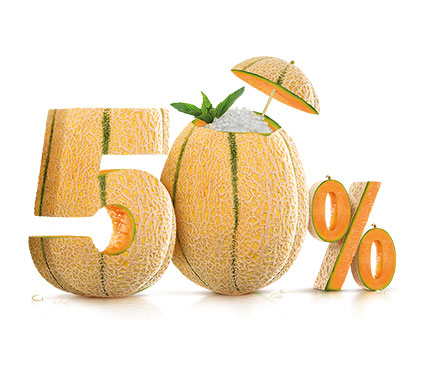 Sconti fino al 50 %