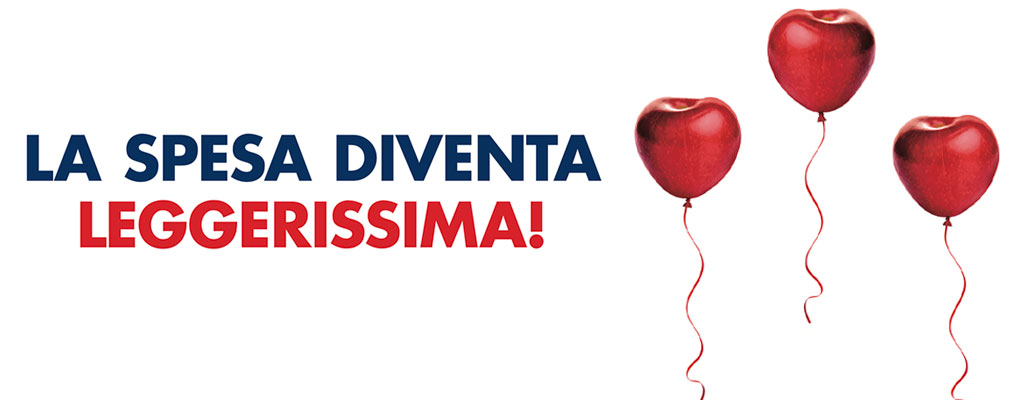 La spesa diventa leggerissima!