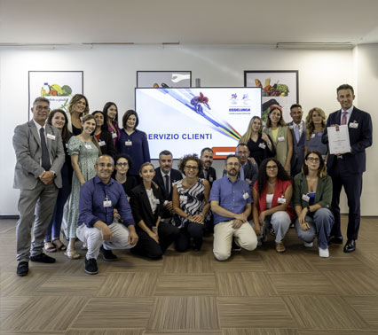 foto di gruppo servizio clienti